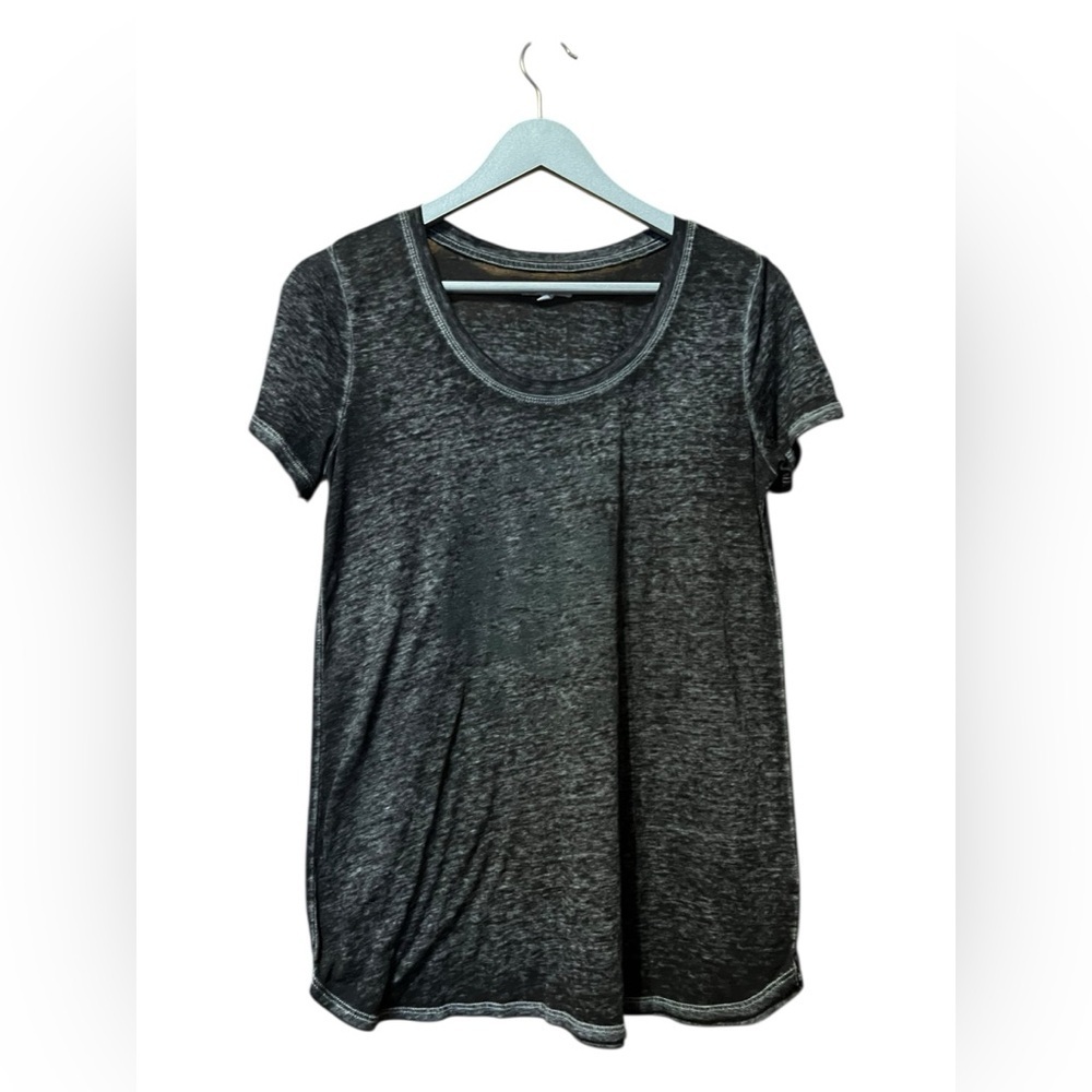 Maurices Black Distressed Tee – Medium